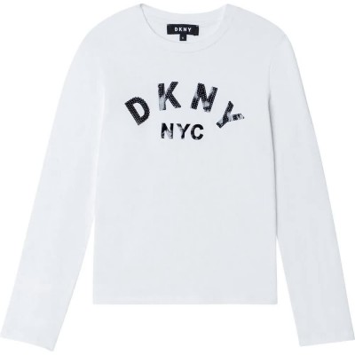 тениска,мъжки,тениски,дамски,тениски,dkny,d35r57,10b,long,sleeve,t,shirt,white,(white)