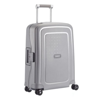 куфари,samsonite,s´cure,spinner,55,20,34l,trolley,bag,pink,(silver)