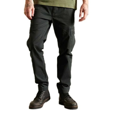 панталони,мъжки,панталони,superdry,core,cargo,pants,washed,black,(black)