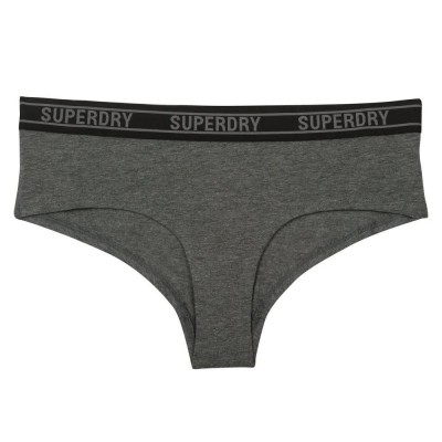 дамско,бельо,дамски,бикини,и,танкини,superdry,hipster,panties,grey,(charcoal,marl)