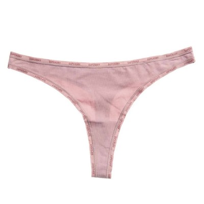 дамско,бельо,дамски,бикини,и,танкини,superdry,thong,pink,(misty,rose)