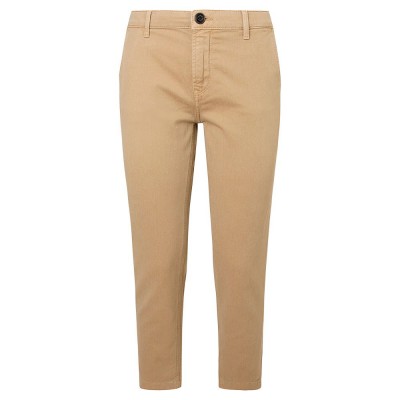дамски,панталони,дамски,панталони,pepe,jeans,maura,pants,beige