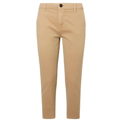 панталони,дамски,панталони,pepe,jeans,maura,pants,beige,(beige)