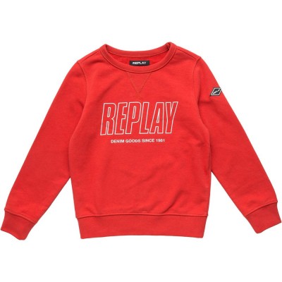 блуза,детски,блузи,replay,sb2026.020.22739,sweatshirt,red
