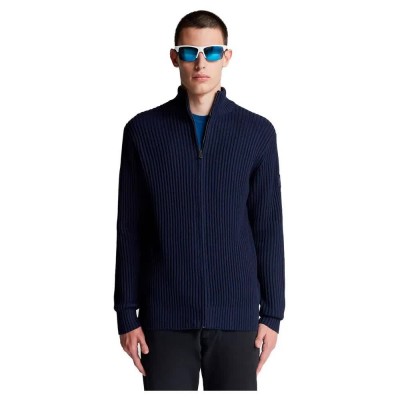 блуза,мъжки,пуловери,north,sails,cotton,wool,full,zip,sweater,navy,blue,(blue)