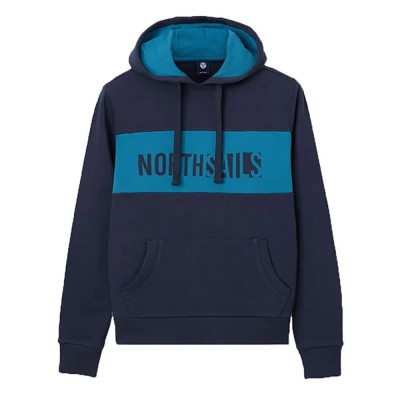 суичър,мъжки,пуловери,north,sails,organic,fleece,hoodie,navy,blue,(blue)