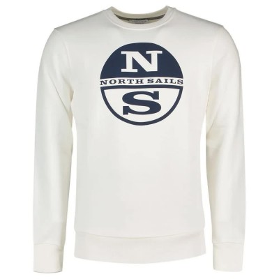 поларена,блуза,мъжки,пуловери,north,sails,organic,fleece,sweatshirt,marshmallow,(white)
