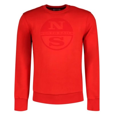 поларена,блуза,мъжки,пуловери,north,sails,organic,fleece,sweatshirt,red