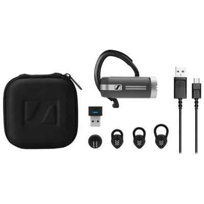 слушалки,слушалки,sennheiser,presence,uc,bluetooth,wireless,earphones,black