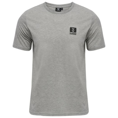 тениска,мъжки,тениски,hummel,legacy,graham,short,sleeve,t,shirt,grey,(grey,melange)