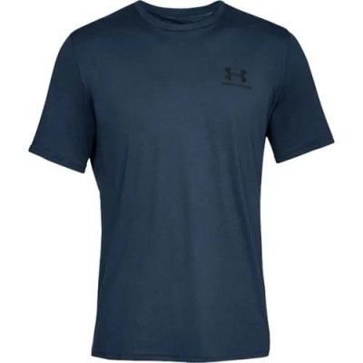 тениска,мъжки,тениски,under,armour,sportstyle,left,chest,t,shirt,navy,academy,(blue)