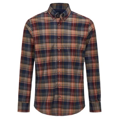 риза,с,дълъг,ръкав,мъжки,ризи,hackett,rust,multi,plaid,long,sleeve,shirt,blue