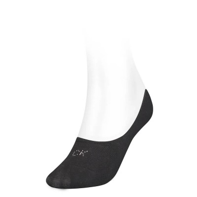 чорапи,дамски,чорапи,calvin,klein,footie,mid,cut,crystal,logo,socks,black,(black)