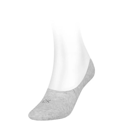 чорапи,дамски,чорапи,calvin,klein,footie,mid,cut,crystal,logo,socks,light,grey,melange,(grey)