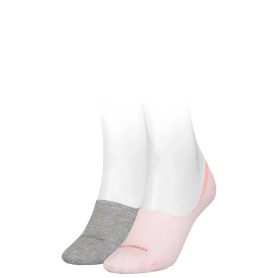 чорапи,дамски,чорапи,calvin,klein,footie,mid,cut,socks,2,pairs,pink