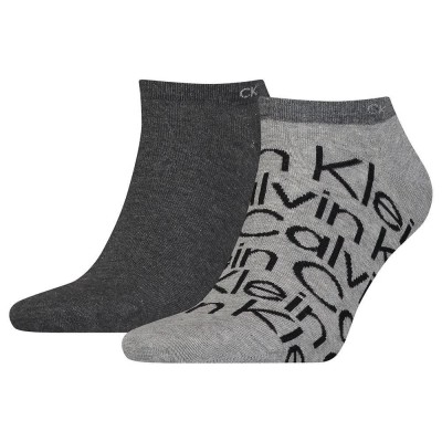 чорапи,мъжки,чорапи,calvin,klein,sneaker,all,over,print,socks,2,pairs,mid,grey,melange,(grey)