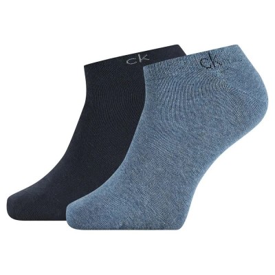 чорапи,мъжки,чорапи,calvin,klein,sneaker,socks,2,pairs,denim,melange,(blue)