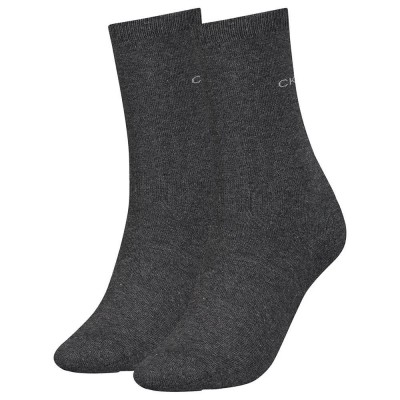 чорапи,дамски,чорапи,calvin,klein,701218769,socks,2,pairs,grey,(dark,grey,melange)