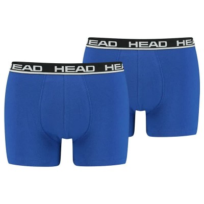 боксерки,мъжко,бельо,head,basic,boxers,2,units,blue,black,(blue)