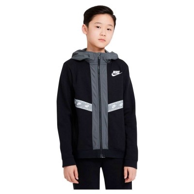 детска,блуза,детски,горнища,с,качулка,nike,sportswear,full,zip,sweatshirt,black