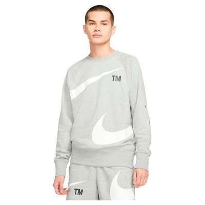 тениска,мъжки,тениски,nike,sportswear,swoosh,semi,brushed,back,fleece,long,sleeve,t,shirt,grey,(dk,grey,heather,white)
