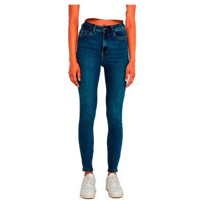дънки,дамски,панталони,noisy,may,agnes,ankle,vi124mb,high,waist,jeans,blue,(medium,blue,denim)