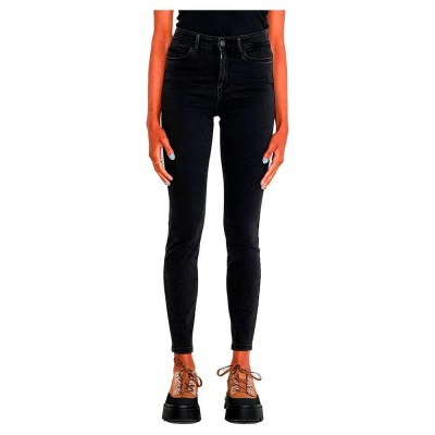 дънки,дамски,панталони,noisy,may,agnes,ankle,vi125bw,high,waist,jeans,black,(black,denim)