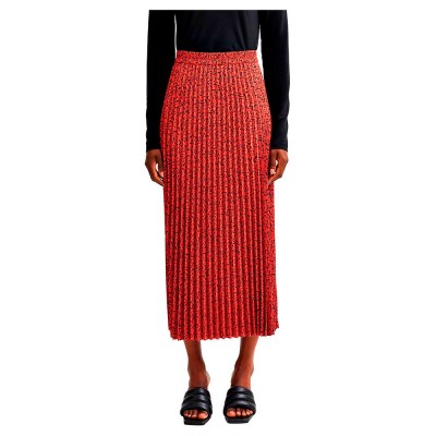 дамска,пола,дамски,поли,и,рокли,selected,alexis,aop,midi,mid,waist,skirt,red