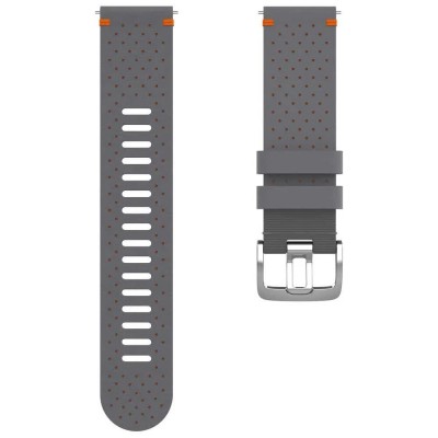 други,аксесоари,polar,22,mm,leather,strap,grey,(grey,orange)