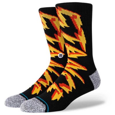 чорапи,мъжки,чорапи,stance,electrified,socks,black