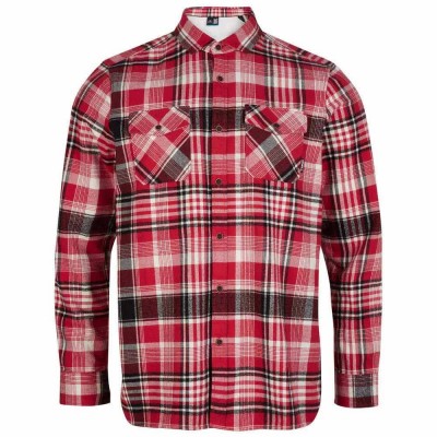 карирана,риза,мъжки,ризи,o´neill,flannel,check,long,sleeve,shirt,red,(haute,red)