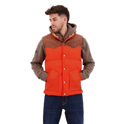 потник,мъжки,жилетки,superdry,mountain,leather,mix,vest,orange,(deep,orange)