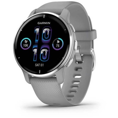 часовници,garmin,reloj,venu,2,plus,grey,(grey,silver)