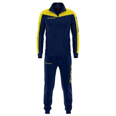 анцуг,мъжки,анцузи,givova,roma,tracksuit,blue,yellow,(blue)