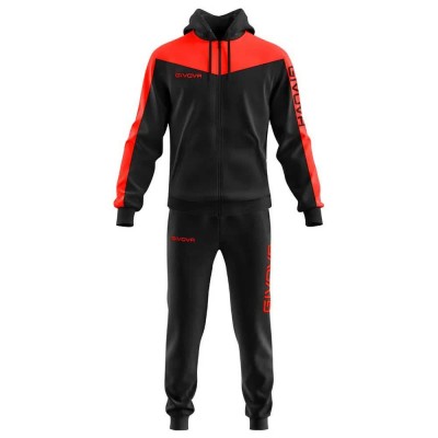 анцуг,мъжки,анцузи,givova,roma,tracksuit,red,black,(red)