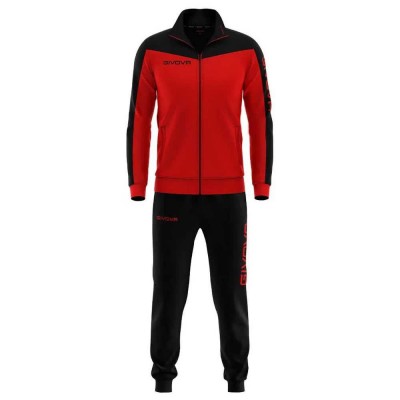 анцуг,детски,анцузи,givova,roma,tracksuit,red,black,(red,black)