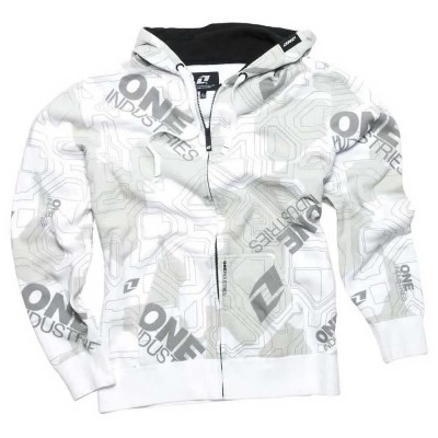 блуза,мъжки,пуловери,one,industries,transit,full,zip,sweatshirt,white,(white)