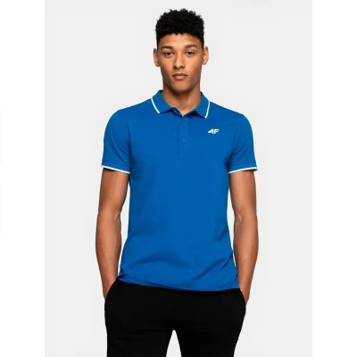 мъжки,блузи,с,яка,4f,short,sleeve,polo,blue,(cobalt)