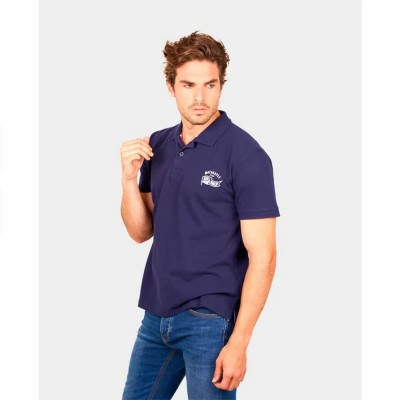 дамски,блузи,с,яка,мъжки,блузи,с,яка,skull,rider,motorcycle,team,short,sleeve,polo,blue,(dark,blue)