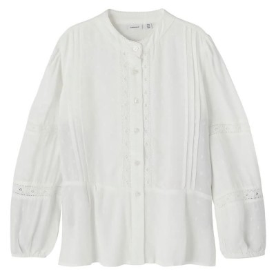 риза,с,дълъг,ръкав,дамски,ризи,мъжки,ризи,name,it,naride,long,sleeve,shirt,white,(snow,white)