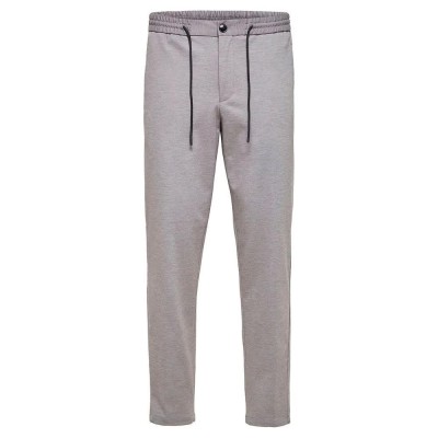 панталони,мъжки,панталони,selected,tape,jim,string,flex,slim,pants,grey,(light,grey,melange)