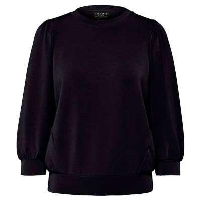 дамски,блузи,дамски,ризи,selected,tenny,blouse,black,(black)