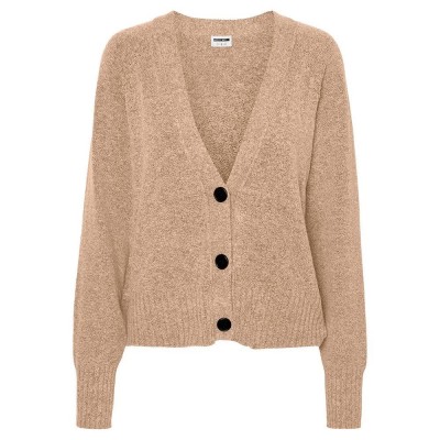 жилетка,дамски,пуловери,дамски,плетени,дрехи,noisy,may,ian,cardigan,beige,(nomad)