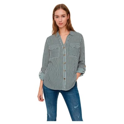 риза,с,дълъг,ръкав,дамски,блузи,дамски,ризи,vero,moda,bumpy,long,sleeve,shirt,white,(snow,white)