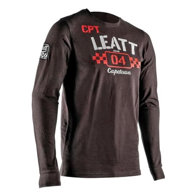блуза,с,дълъг,ръкав,мъжки,тениски,дамски,тениски,leatt,heritage,long,sleeve,jersey,black,(black)