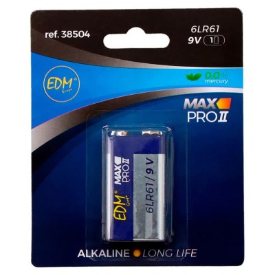 батерии,edm,6lr61,9v,alkaline,battery,silver,(blue,silver)
