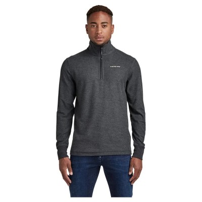 тениска,мъжки,тениски,g,star,astro,tweeter,half,zip,long,sleeve,t,shirt,grey
