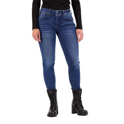 дънки,дамски,панталони,g,star,lynn,mid,skinny,jeans,blue,(medium,aged)