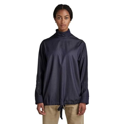 риза,с,дълъг,ръкав,дамски,ризи,g,star,holiday,back,closure,long,sleeve,shirt,black,(rinsed)