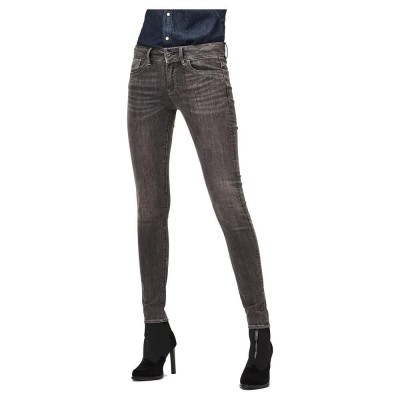 дънки,дамски,панталони,g,star,lynn,mid,skinny,jeans,grey